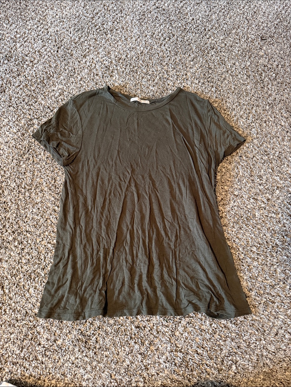 Women's Olive Green Short Sleeve Tee